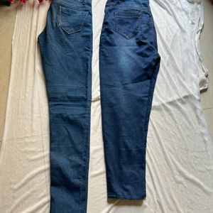 Combo Of 2 Jeans Shinky And Ankel Length Jean