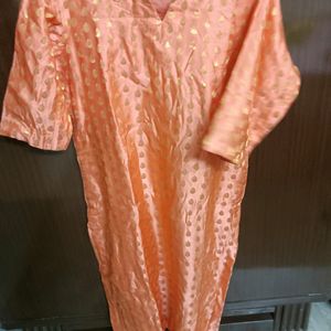 Orange Ethnic Kurta