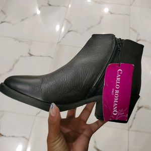 Carlo Romano Leather Boots