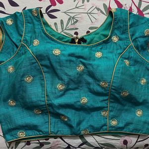 Sea Green Padded Blouse