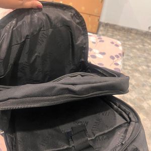 Black Backpack Unused Sturdy Good Quality