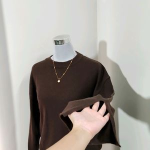 Round Neck Pullover (Imported From Korea)