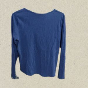 "Blue Top, Comfortable Yet Chic And Simple "