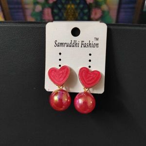 Valentine's Earrings - RED ❤