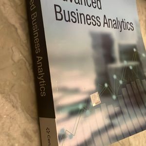 Advance Business Analytics Book By Cengage