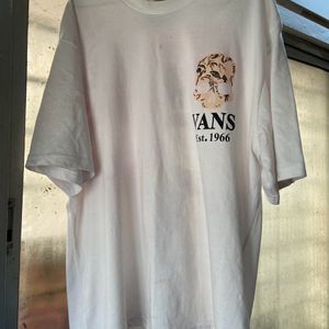 Vans Skull Printed Oversized Tshirt