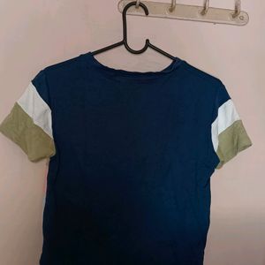 Adorable Colorblock T-shirt For Women