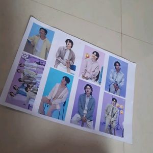 BTS Photo Card Print At Just Rs 150