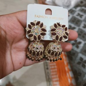 Colour Jhumka