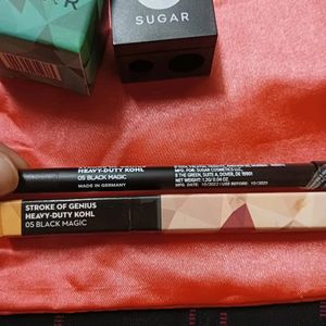 Combo Sugar Cosmetics Lipstick & Kajal