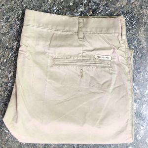 Beige Formal Pant