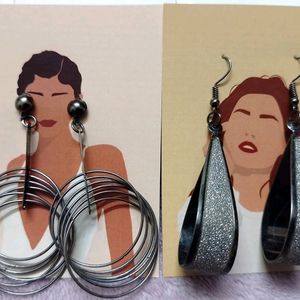 Combo Of Western Earrings