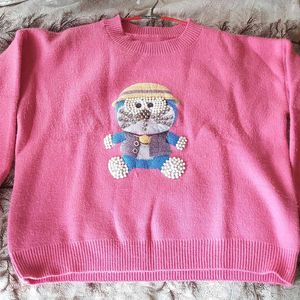 Beautiful Woolen Top Sweater  Size - XXL