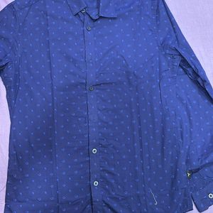 Flying Machine Blue Shirt