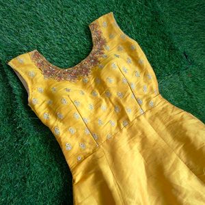 Yellow Ethnic Gown