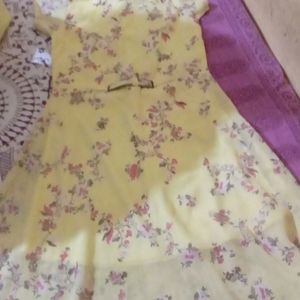 Yellow Frok Dress