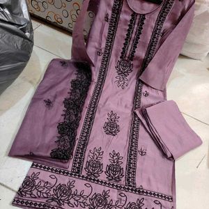 Kurta Pant With Dupatta Set