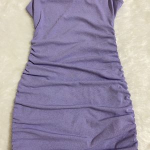 📌SALE📌H&M Drawstring Lavender Dress