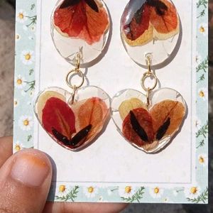 Hand made Resin Earing