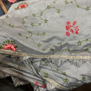 Fully Embroidered Beautiful Dress Material