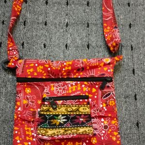 Sling Bag With Rajasthani Print