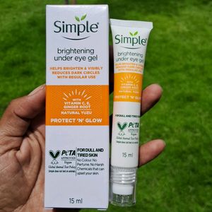 Simple Brightening Under Eye Gel