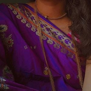 Paithani Saree With Stiched Blouse