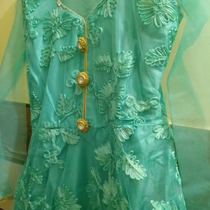 Sea Green Gown