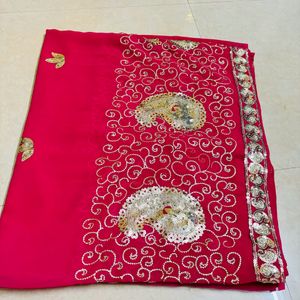 navratri special bandhani saree