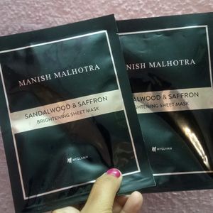 Manish Malhotra Combo Sheet Masks☺