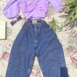 ZARA Crop Top For College Wear