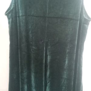 Dark Green Dress