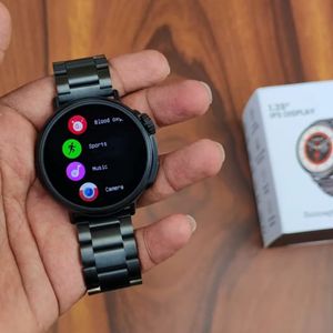 New Hammer Active 3.0 Metallic Black Smartwatch