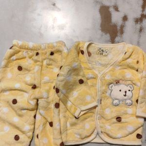 Baby winter Soft Dress 3-6 Month Babys Cloth