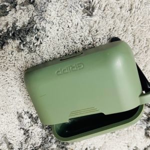 GRIPP Silicon AirPods Case with Hook & Strap Green