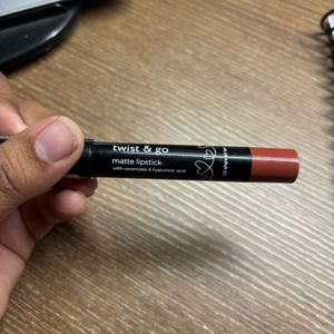 Plum Matte Crayon Lipstic