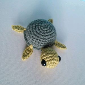 Crochet 🧶 Turtle 🐢 Keychain 😄