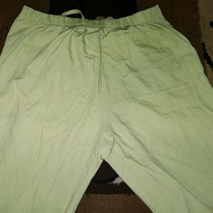 Pista Green Flared Pant