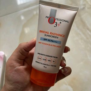 O3 Bridal Radiance Sunscreen SPF50 PA+++