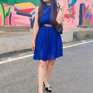 Blue Stone Dress