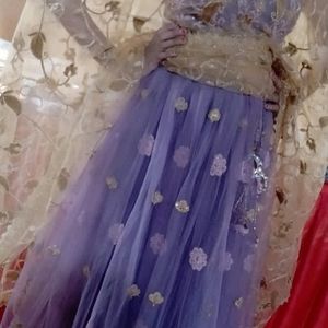 Lavender Lehnga