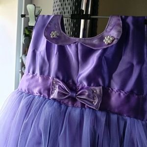 Lavender Partywear Frock