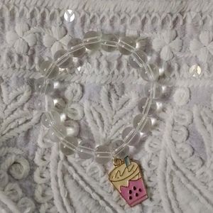 Crystal Pearl With Charms