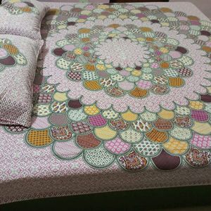 Cotton Bedsheet with Mandala Design