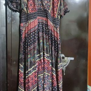 Multi Printed Dress For Girl Or Woman 42 Bust