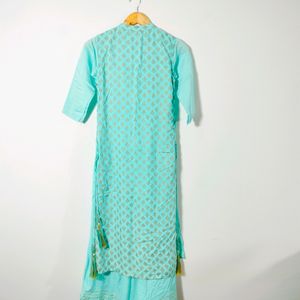 Cyan Casual Kurta (Women's)