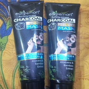 Charcoal Peal Off Mask Set Of 2