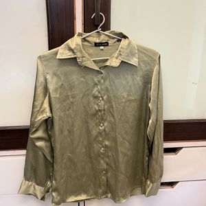 Zara Satin Silk Chic Shirt