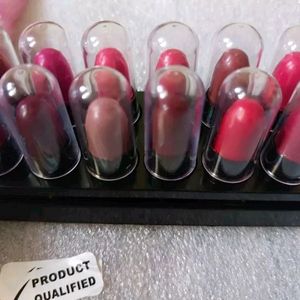 12 shades mini lipsticks