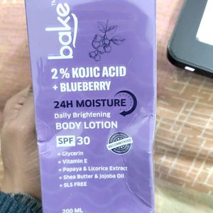 2% Kojic Acid + Blueberry Brightening Body Lotion